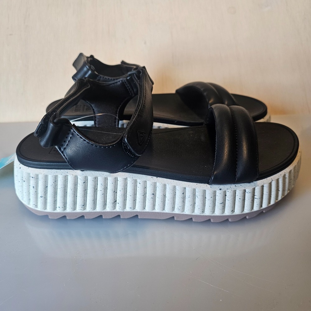 REEF Vista Higher Raya Women's 10 Platform Sandal Adjustable Straps Soft